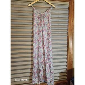 Womens Dress Floral Print Medium Size - Pre Owned, boho, beach, flowey, …